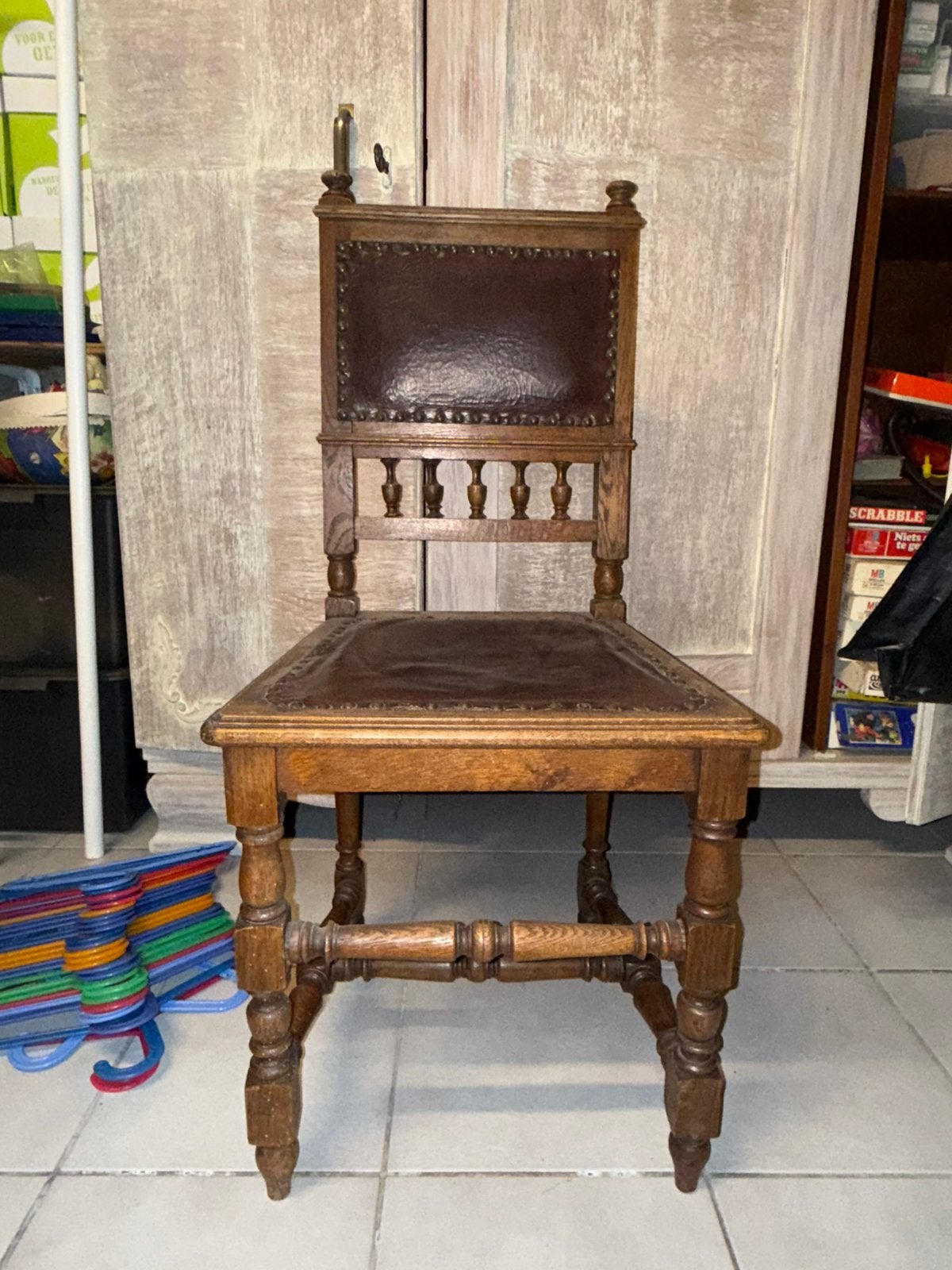 Set van 2 antieke stoelen, Ophalen