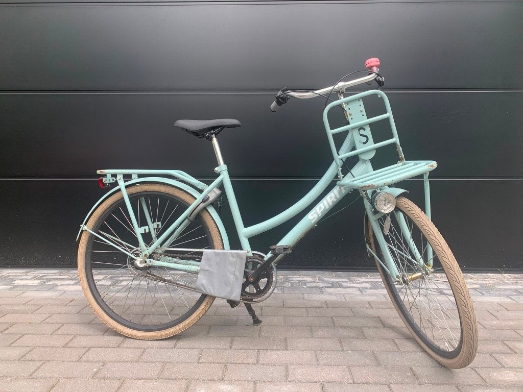 Spirit transportfiets 26 inch, Fietsen en Brommers, Terugtraprem, Gebruikt, 47 tot 50 cm, Versnellingen