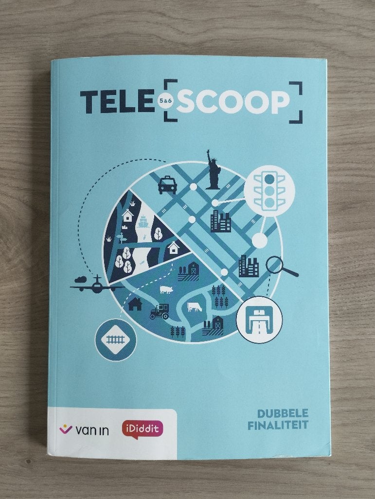 Aardrijkskunde handboek TELESCOOP, Boeken, Schoolboeken, Ophalen, ASO, Diverse auteurs, Aardrijkskunde