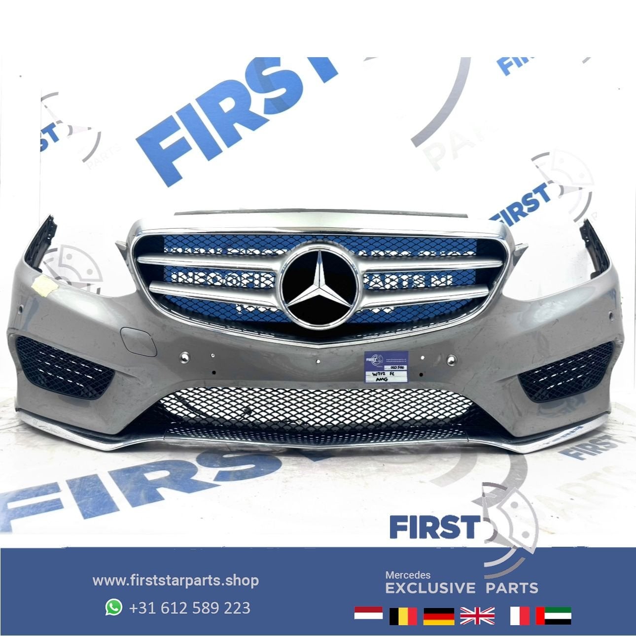 W212 AMG BUMPER COMPLEET FACELIFT Voorbumper Mercedes 2012-2, Utilisé, -, Avant, -