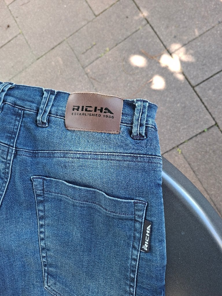 Motorbroek jeans heren maat 32/32, RICHA, Heren, Verzenden, Broek | textiel