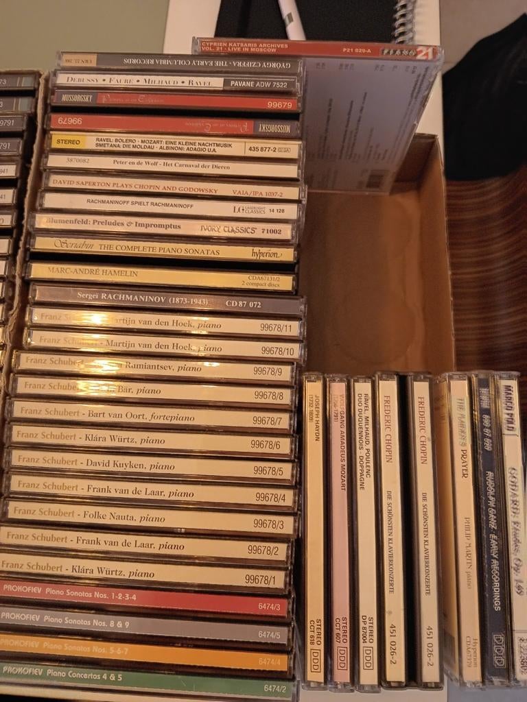 Lot 100+ cd's klassieke muziek, Ophalen