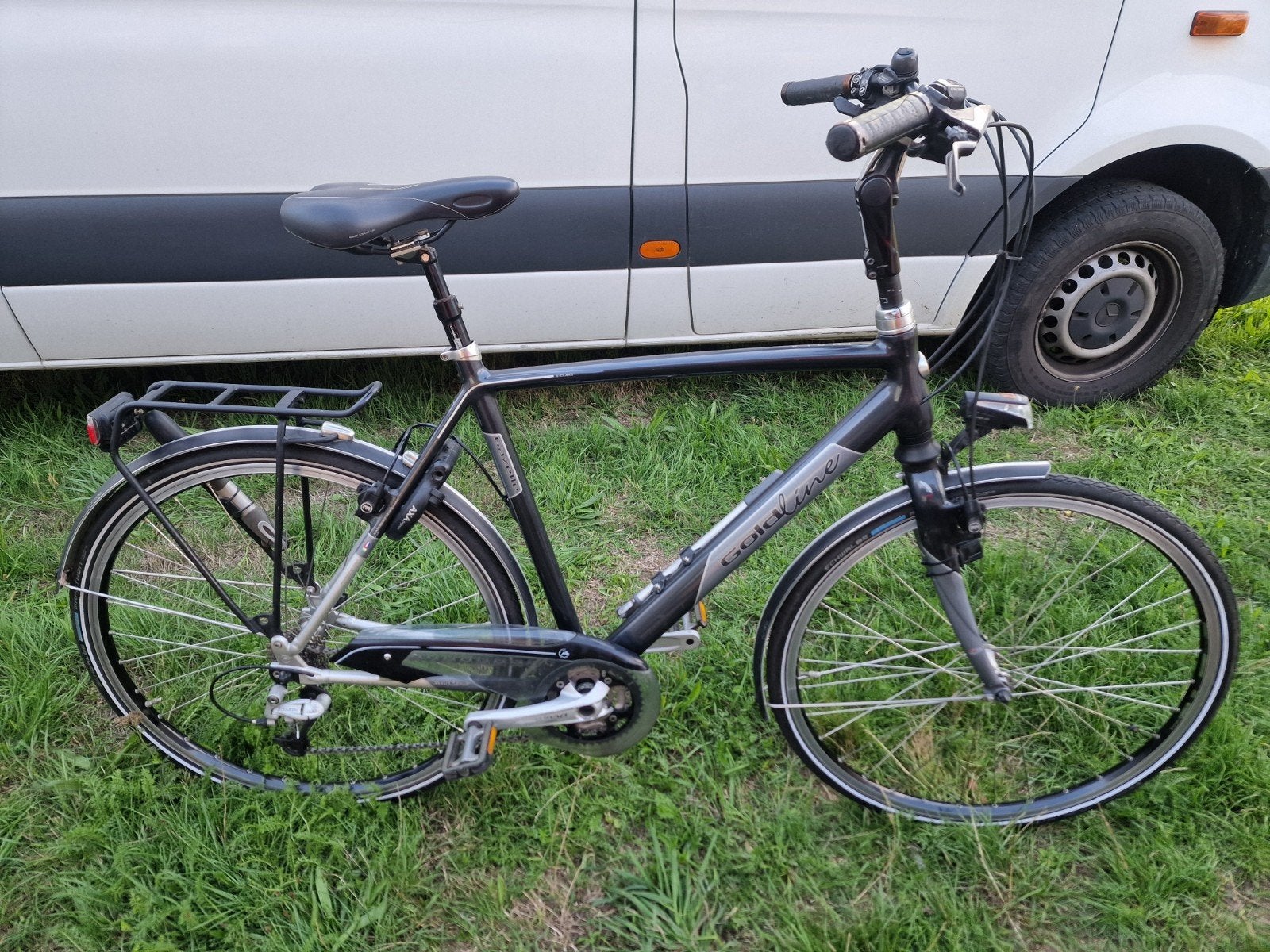 setje gazelle imola goldline 28" 57 cm, Vitesses, Frein sur jante, 57 à 61 cm, Enlèvement