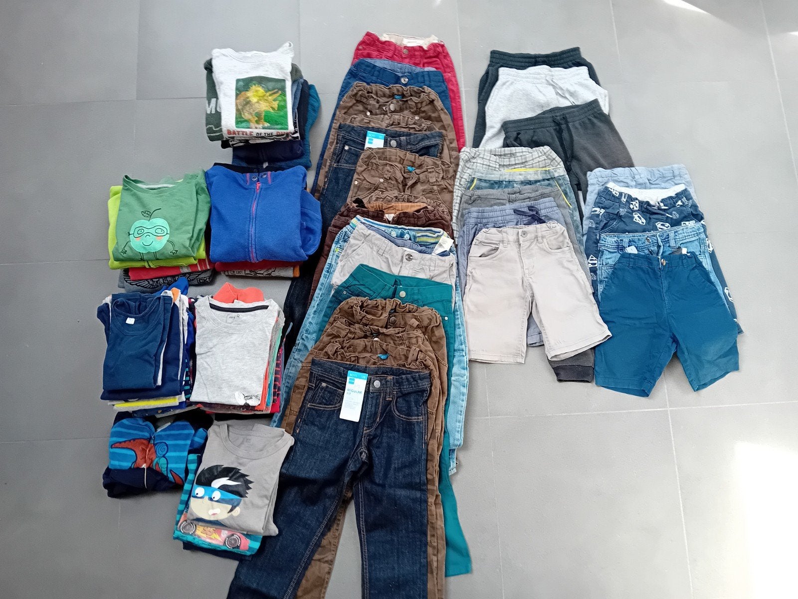 Groot pakket jongenskleding maat 122/128, Kinderen en Baby's, Ophalen, Gebruikt, Jongen, Overige typen