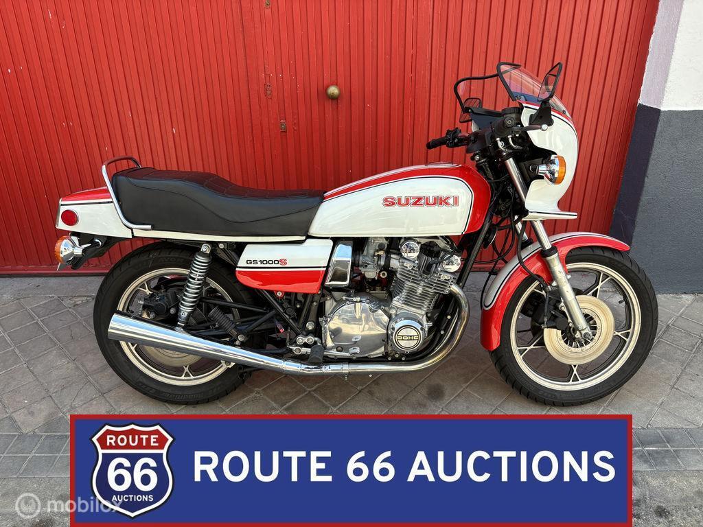 Suzuki GS1000S | 1982 | Route 66 Auctions, Auto's, Oldtimers, Bedrijf, Te koop, Suzuki, Benzine, Overige carrosserie, Handgeschakeld