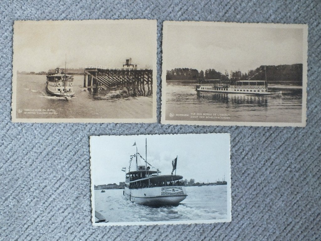 Postkaarten Flandria Schelde Bornemongelopen, Verzamelen, Ophalen of Verzenden, Ongelopen, Antwerpen
