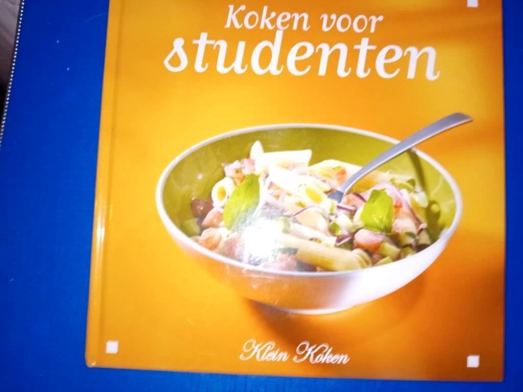 boek koken voor studenten, Boeken, Gezond koken, Klein koken, Ophalen of Verzenden, Zo goed als nieuw