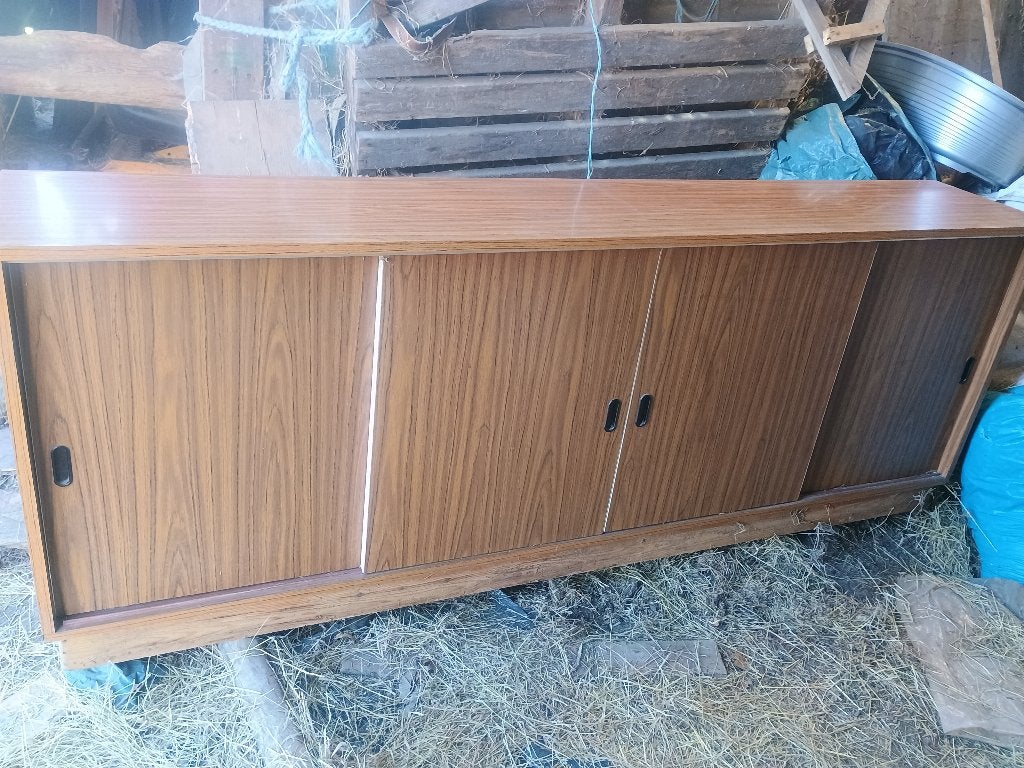 vintage mid-century dressoir jaren '60 sideboard, Ophalen, Gebruikt, Vintage mid-century, Met deur(en)
