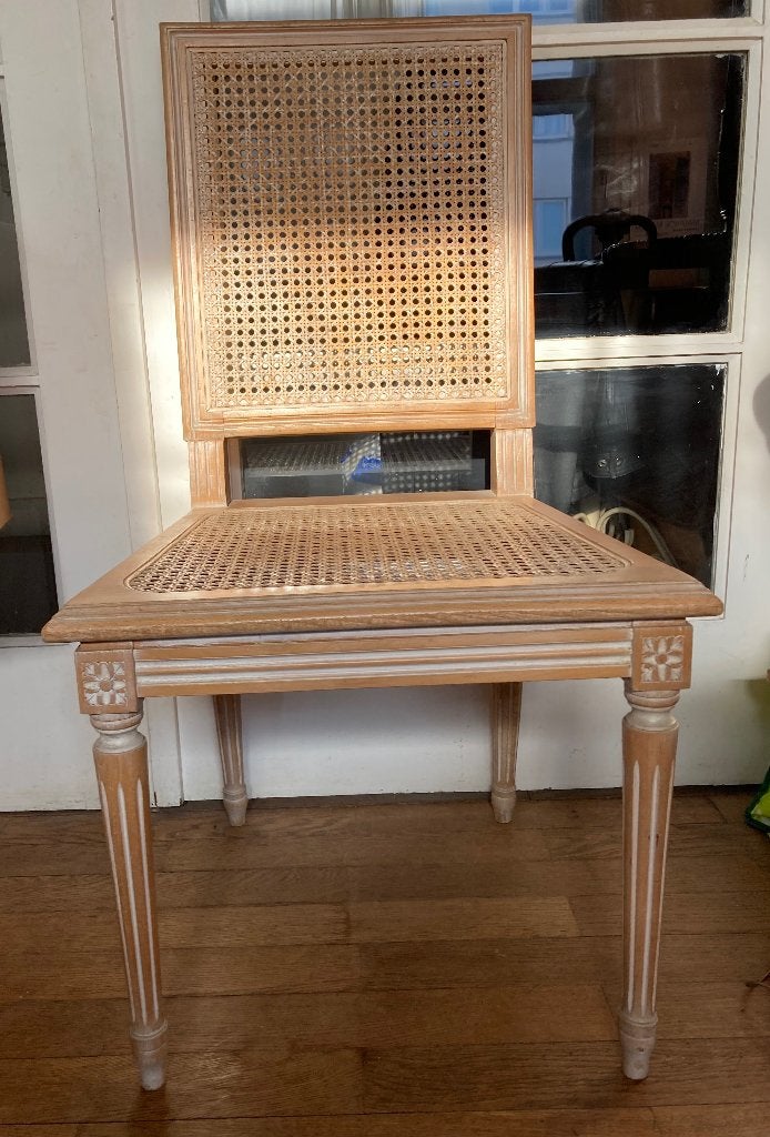 Chaises bois cannage artisanat français, Maison & Meubles, Chaises, Comme neuf, Enlèvement, Cinq, Six Chaises ou plus, Classique