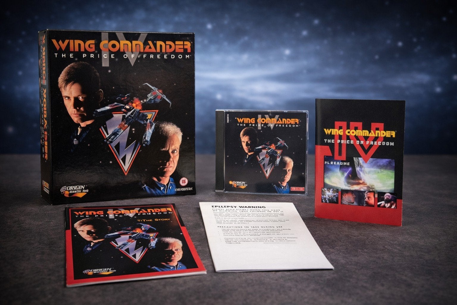 Wing Commander IV : Le prix de la liberté (CD-ROM Big Box po, Enlèvement ou Envoi, Comme neuf, Aventure et Action, À partir de 16 ans