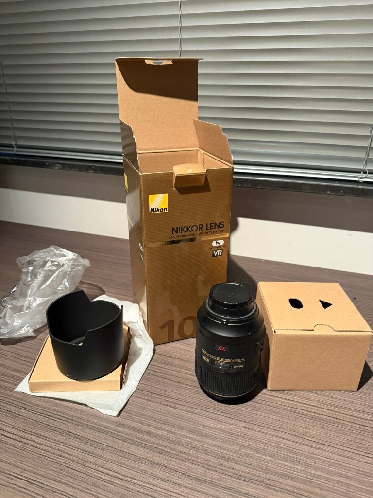 Nikon AF-S 105mm f/2.8G ED VR Micro, TV, Hi-fi & Vidéo, Photo | Lentilles & Objectifs, Autofocus, Enlèvement ou Envoi, Nikon, Comme neuf