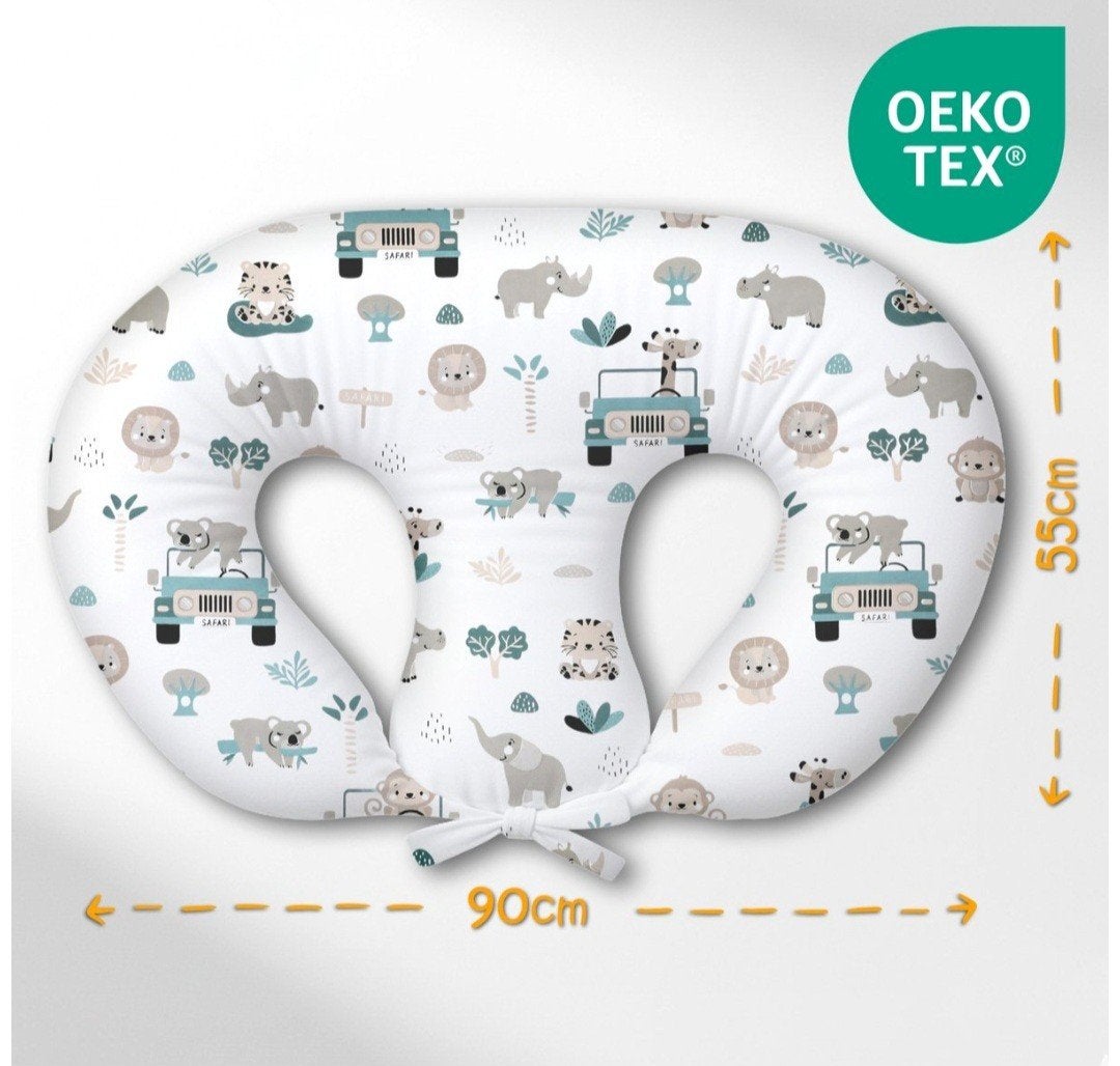 Coussin d'allaitement jumeaux XXL Bellochi  – État Neuf, Enfants & Bébés, Enlèvement, Comme neuf, Autres types