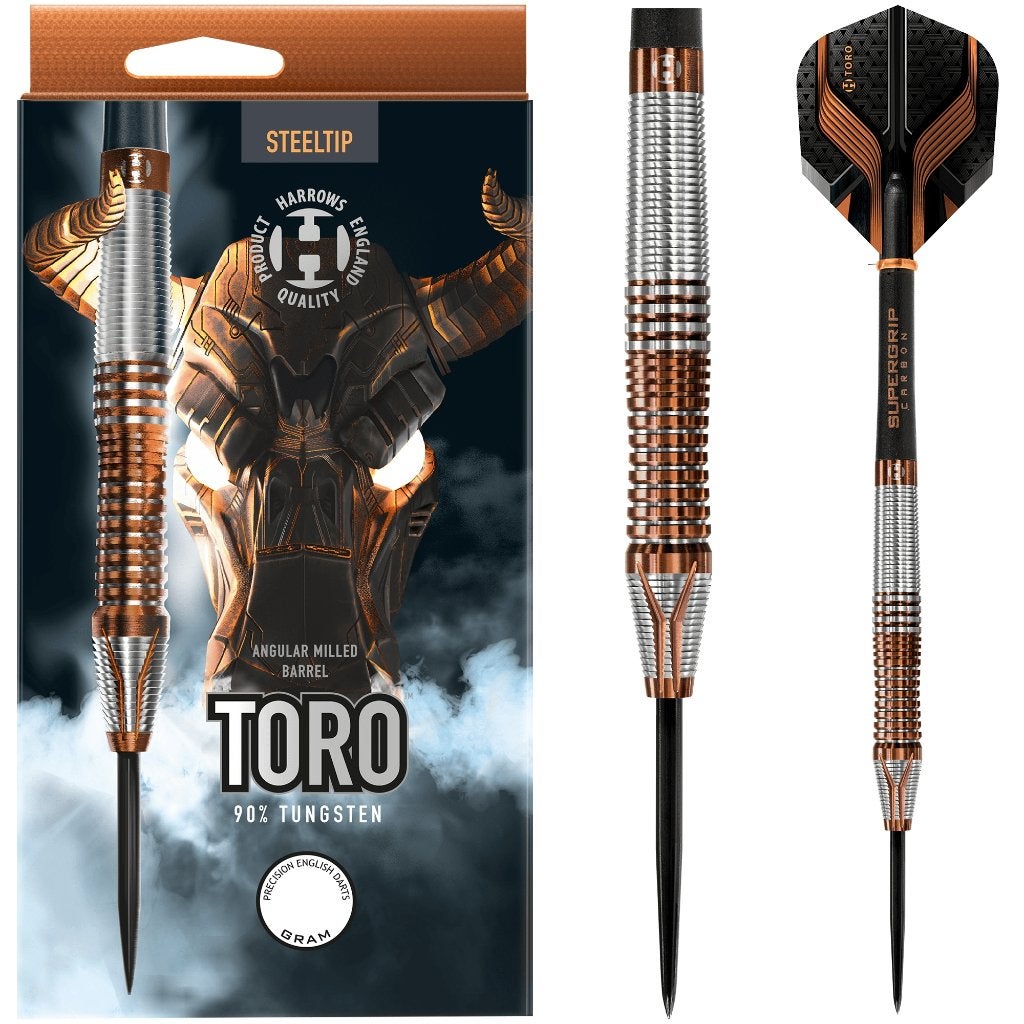 Darts pijlen Harrows Toro 90% - 23 gram, Enlèvement ou Envoi, Utilisé, Fléchettes