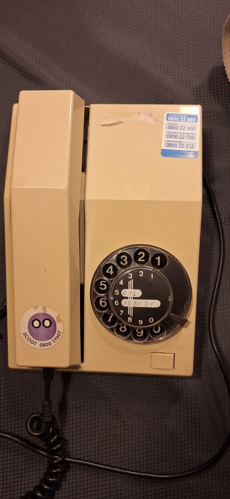 vintage telefoon, Telecommunicatie, Ophalen