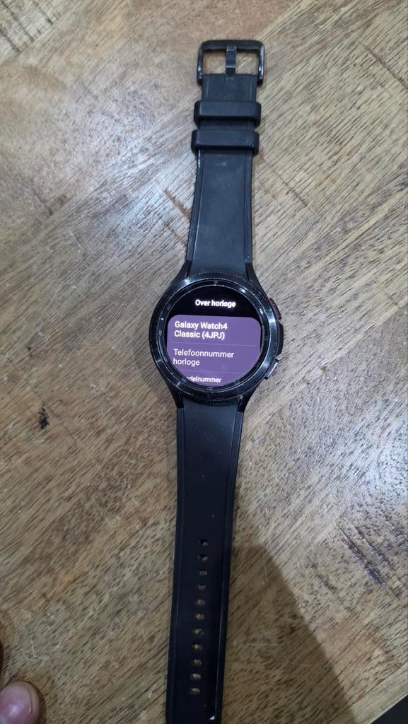 Galaxy watch 4 classic, Ophalen