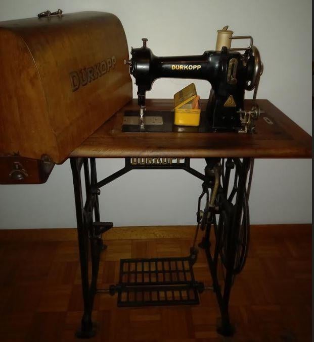 Durkopp naaimachine, Enlèvement