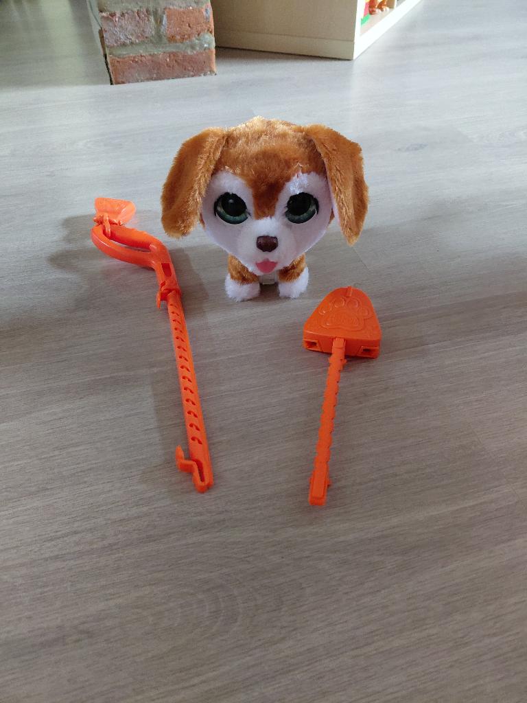 Chien peluche, Enlèvement, Comme neuf, Brun, Chien
