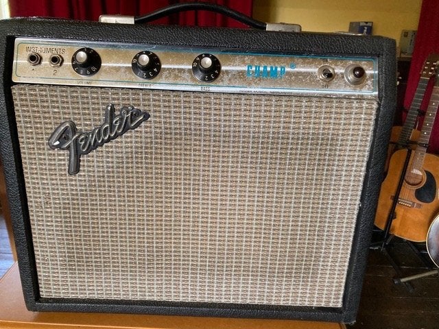 Fender Champ vintageversterker, Muziek en Instrumenten, Soundmodules, Ophalen, Gebruikt, Roland