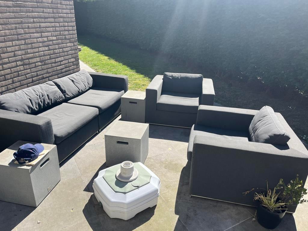 Tuin salon, Ophalen, Tuinset