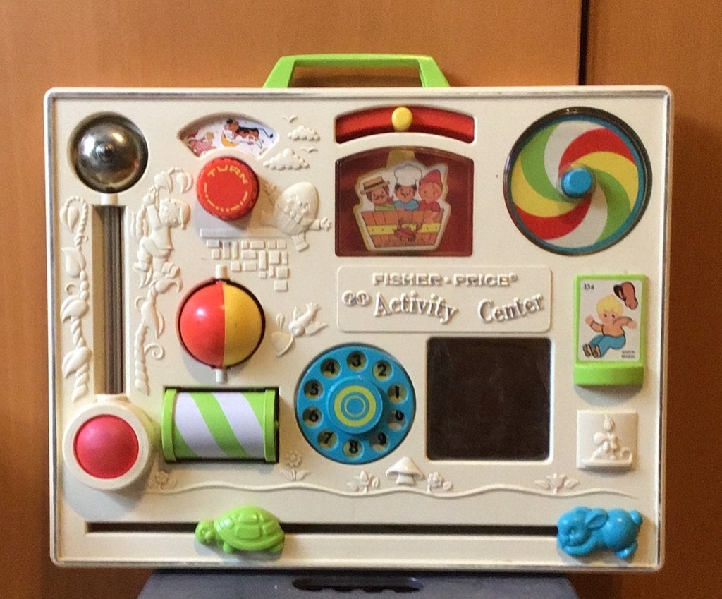 FP: Activiteitencentrum: activiteitenkaart voor baby's, Ophalen of Verzenden, Gebruikt, Speelset