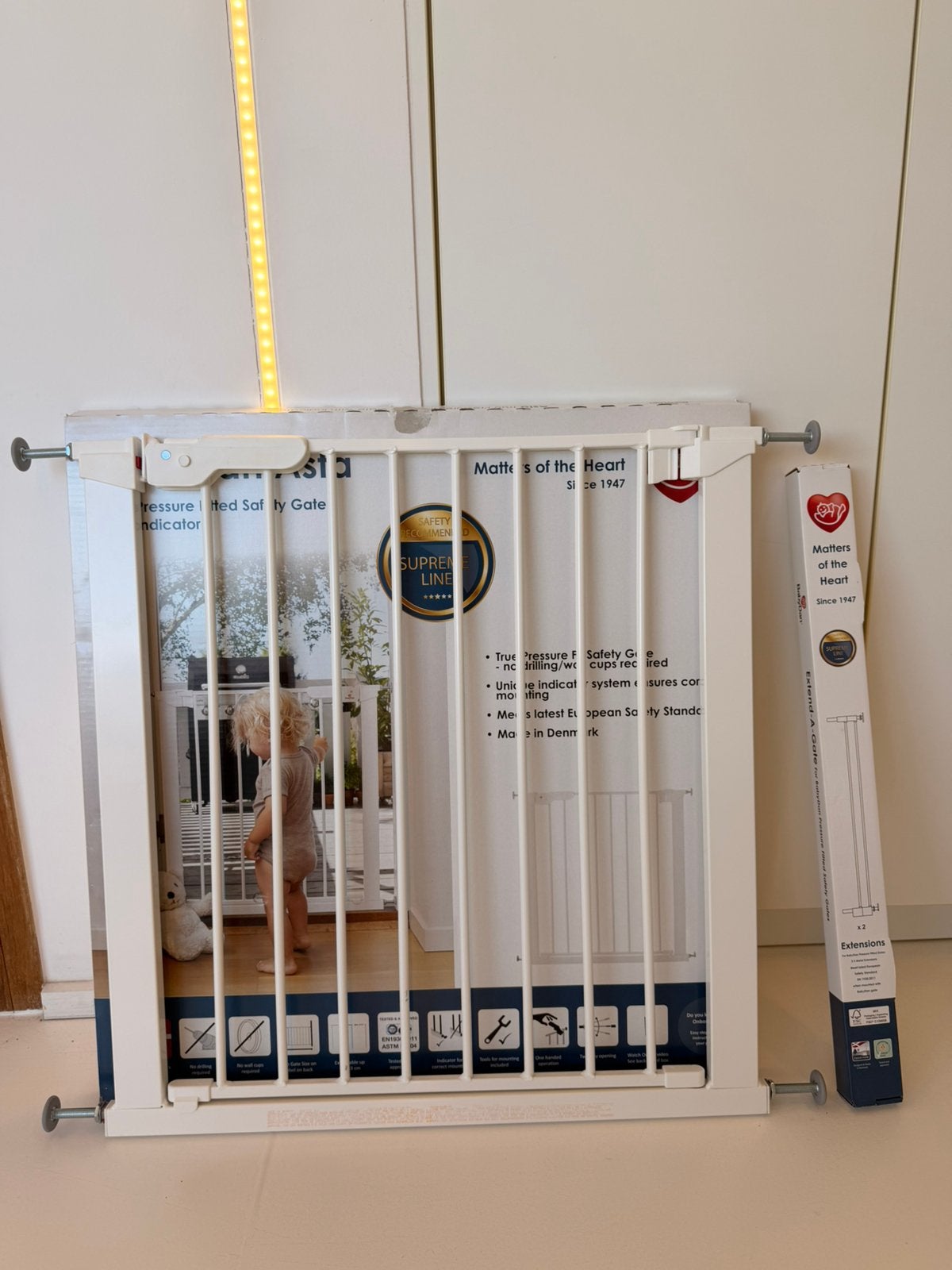 Babyhek Baby Dan 93 cm, Ophalen, Zo goed als nieuw