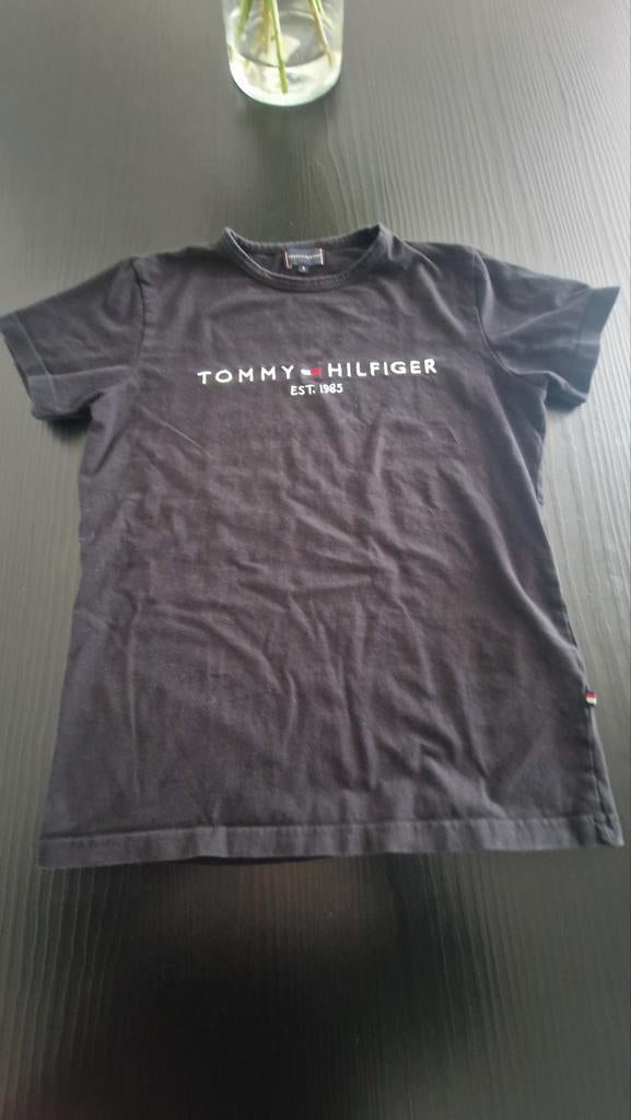 Tommy Hilfiger T-shirt zwart, Ophalen, Zwart, Zo goed als nieuw, Tommy hilfiger