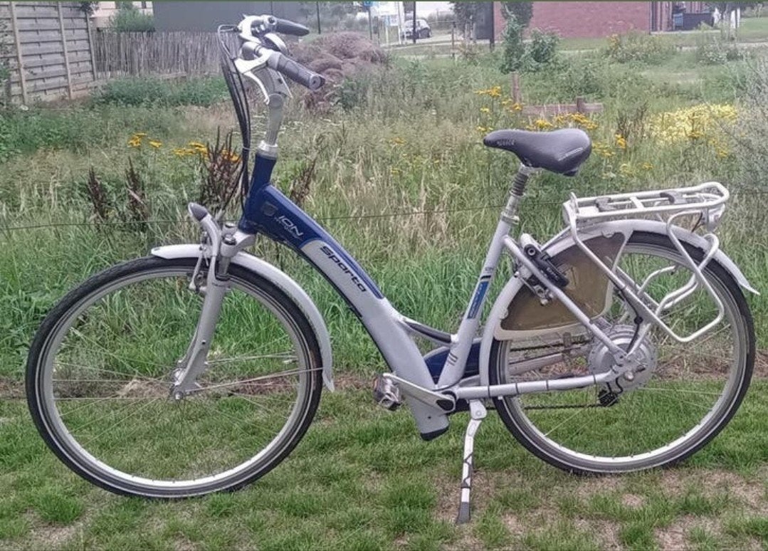 Elektrische damesfiets, Ophalen, Sparta