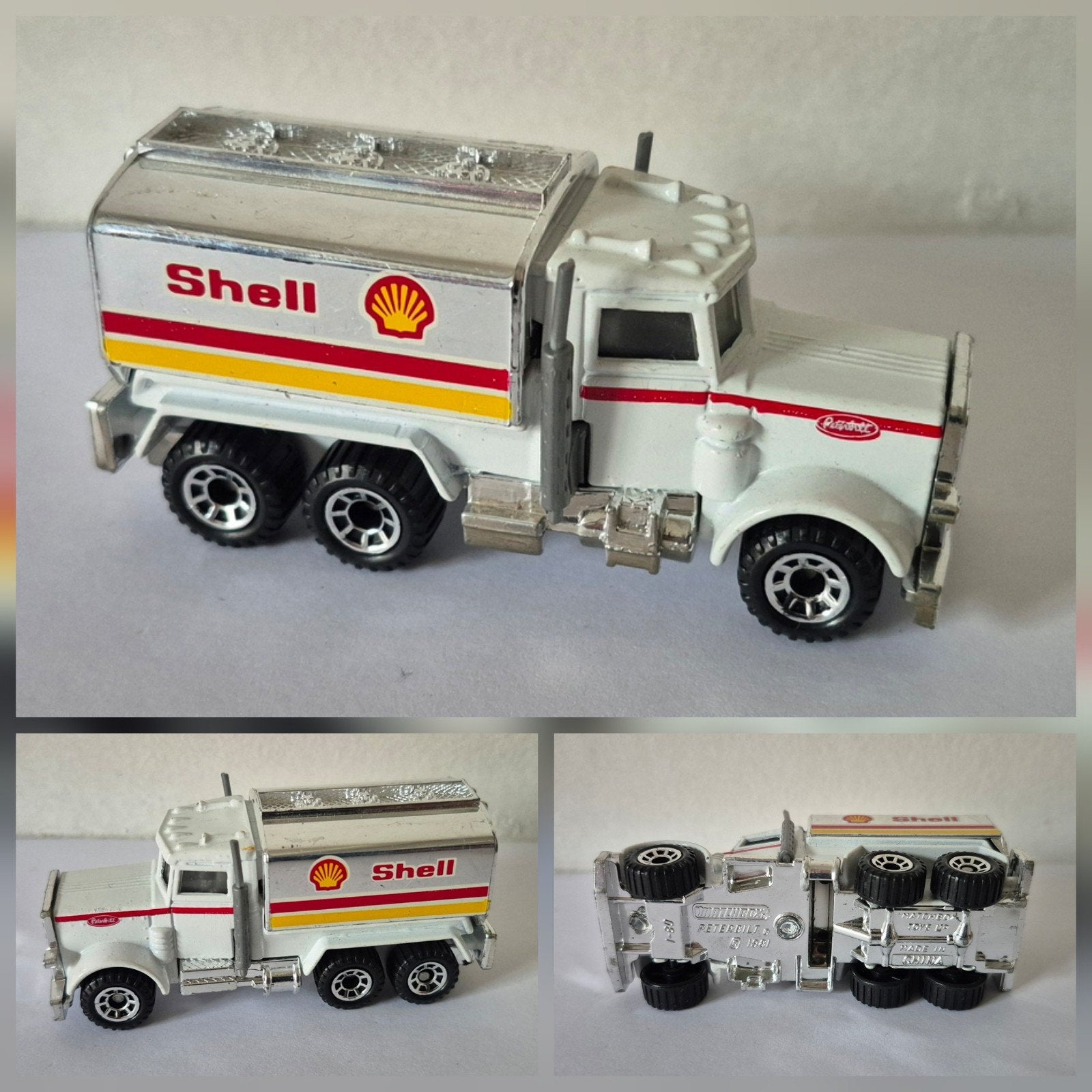 Matchbox Peterbilt tanker (Shell) - 1981, Hobby en Vrije tijd, Ophalen of Verzenden, Zo goed als nieuw, Bus of Vrachtwagen