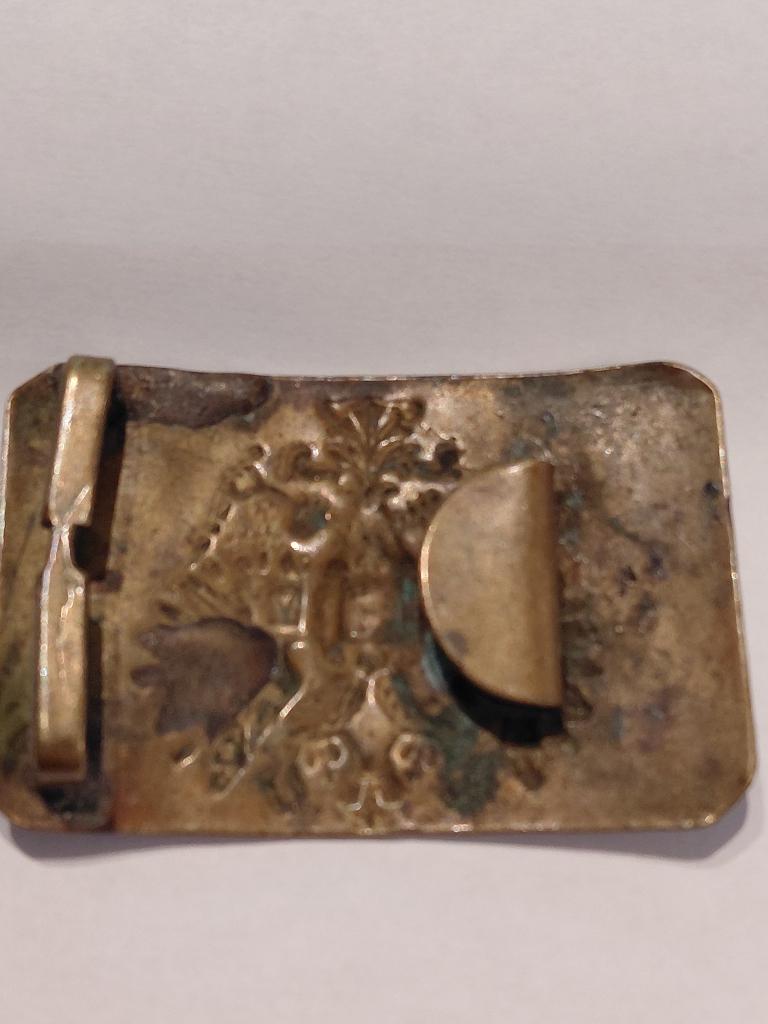 Boucle ceinturon  ww1, Collections, Objets militaires | Général, Enlèvement ou Envoi, Armée de terre, Vêtements ou Chaussures