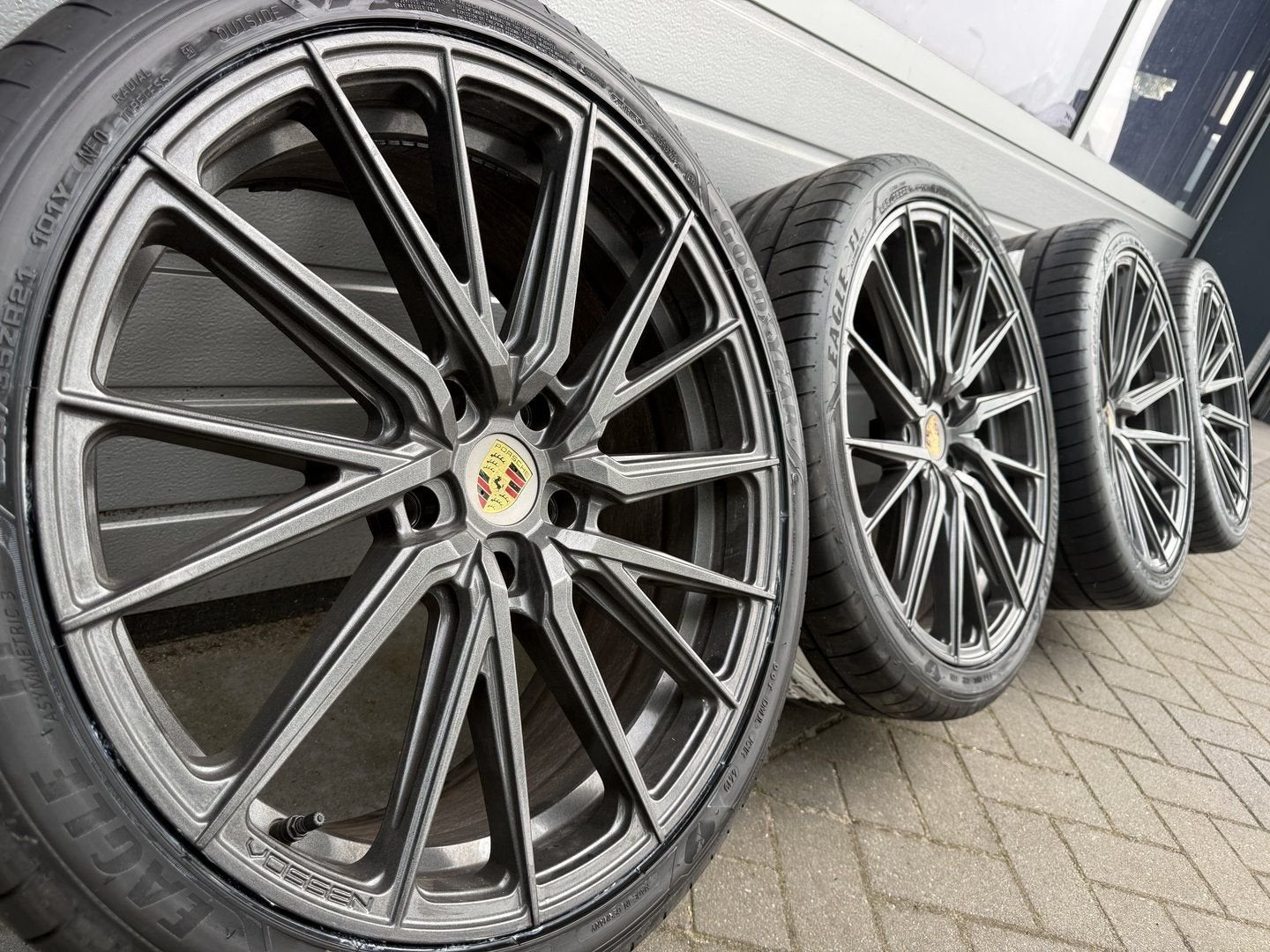 21 Porsche Taycan Panamera 4s E-Hyrbid Vossen 972 971 velgen, Pneus et Jantes, Véhicule de tourisme, Pneus été, -