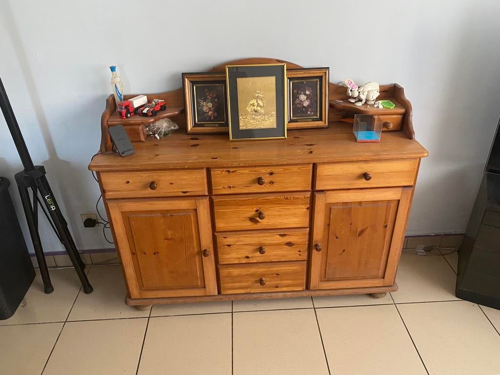 Kleine dressoir, Huis en Inrichting, Kasten | Dressoirs, Ophalen, Gebruikt, 25 tot 50 cm, Met deur(en)