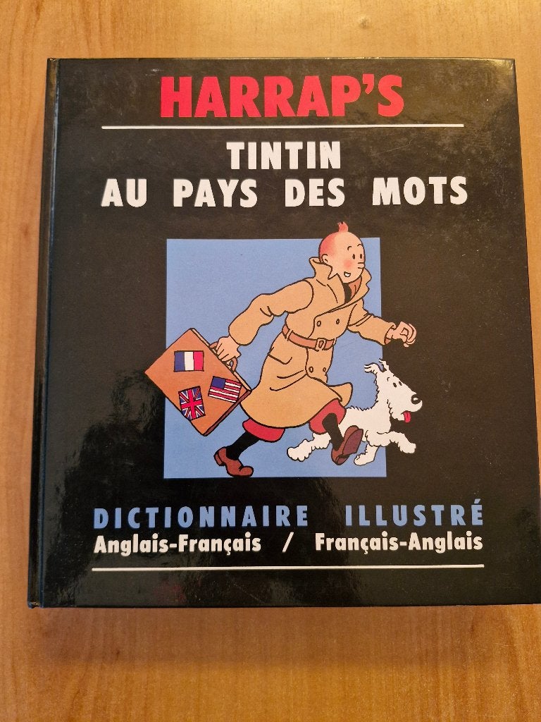 tintin aux pays des mots HARRAP'S, Boeken, Woordenboeken, Ophalen, Zo goed als nieuw, Frans