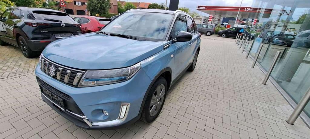Suzuki Vitara 1.5 DualJet Hybrid GL+ AT (automaat), Auto's, Suzuki, Automaat, Gebruikt, Blauw, Bedrijf