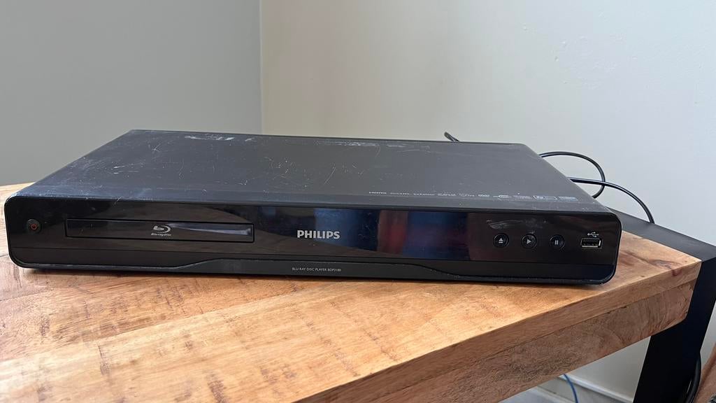 Blu-ray/DVDspelerPhilips, Ophalen, Gebruikt, Decoder