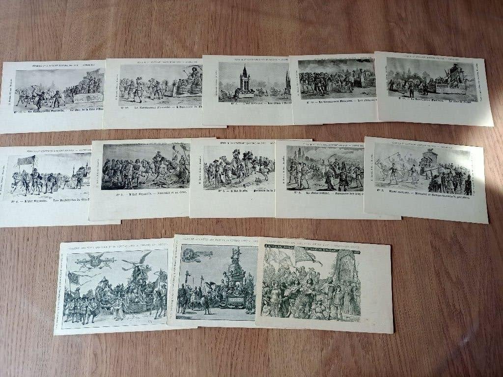 Antwerpen 1899: 13 ZK Van Dijckfeesten, Ophalen of Verzenden, Antwerpen