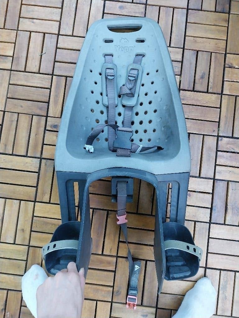Siège de vélo, Yepp (Thule), Repose-pieds, Comme neuf, 9 à 36 kg