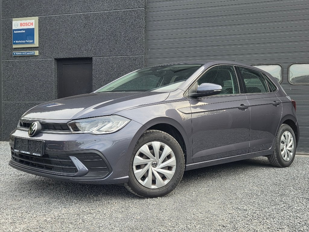 VW Polo 1.0Tsi DSG  *cam/pdc v+a/virtual/full led/airco*, Auto's, Stof, 5 deurs, Zilver of Grijs, https://public.car-pass.be/vhr/86df1cdd-1c2d-4ee9-ba26-cbeae24b581a