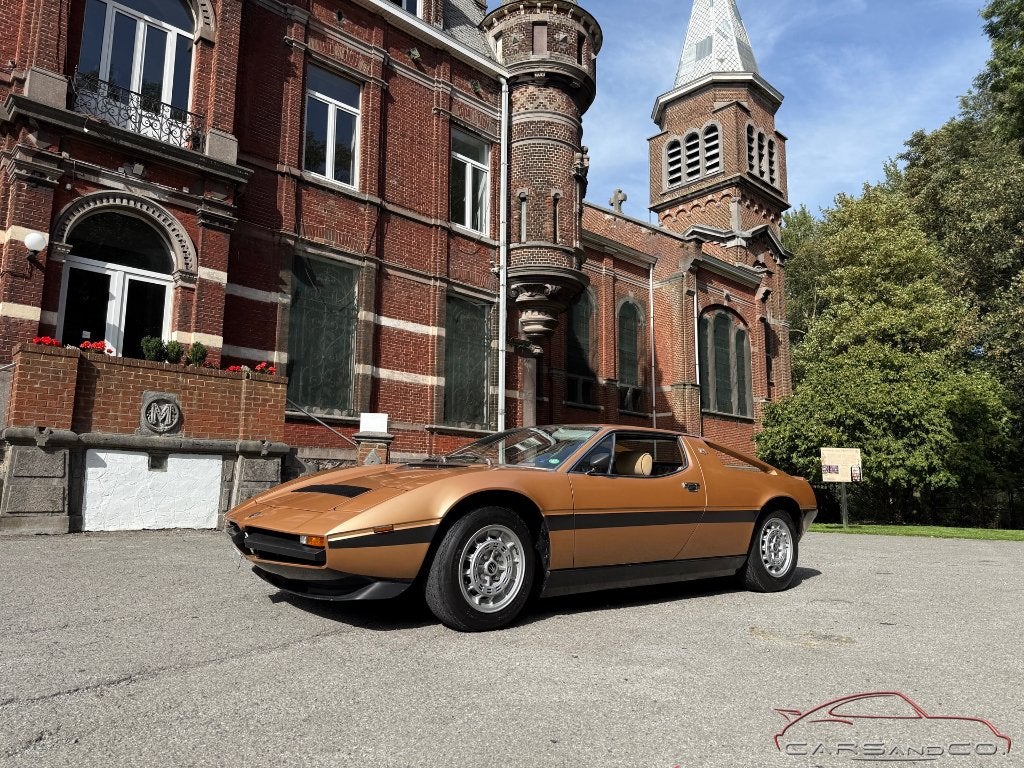 MASERATI MERAK 2000 GT * 1983 * Ancêtre *, Autos, Beige, Entreprise, Air conditionné, Boîte manuelle