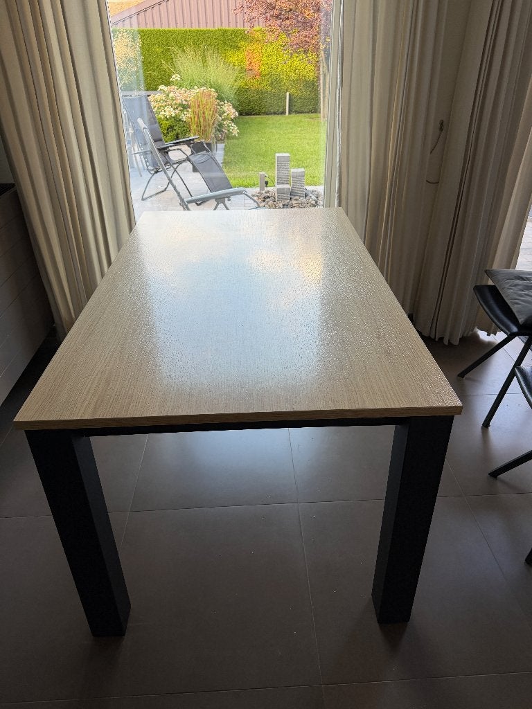 Keukentafel uittrekbaar, Huis en Inrichting, Tafels | Eettafels, Gebruikt, 50 tot 100 cm, 200 cm of meer, Rechthoekig, Ophalen