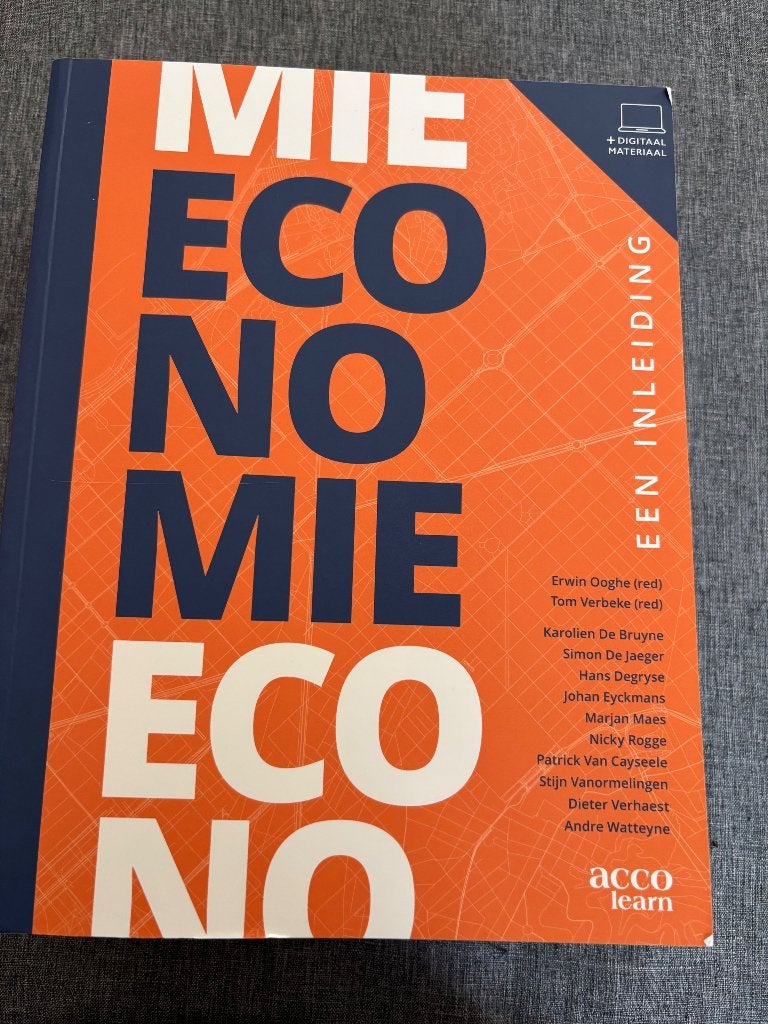Economie: een inleiding, Boeken, Schoolboeken, Ophalen, Economie