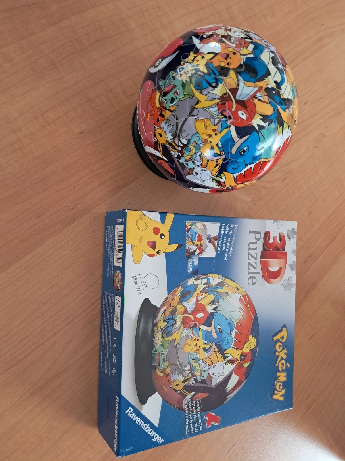 3D puzzel pokemon, Ophalen