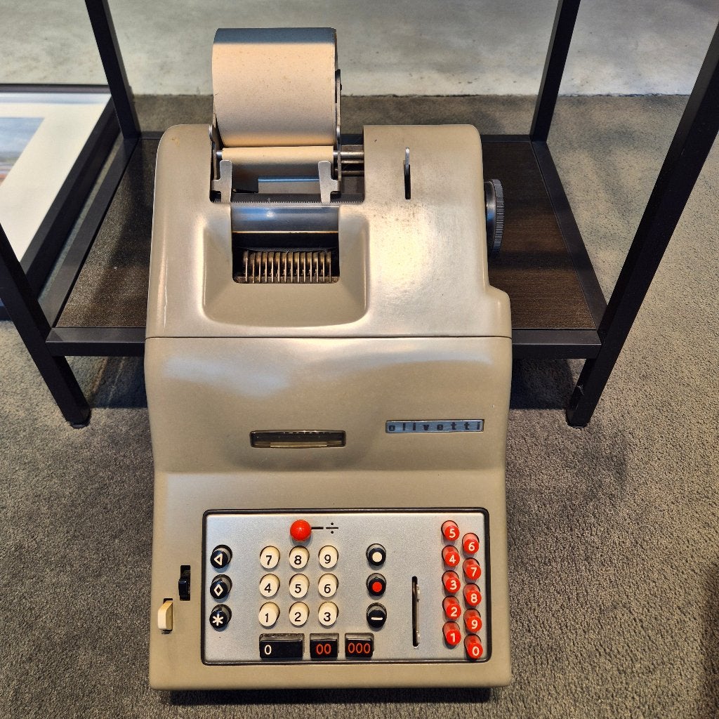 Olivetti vintage rekenmachine, Antiquités & Art, Enlèvement
