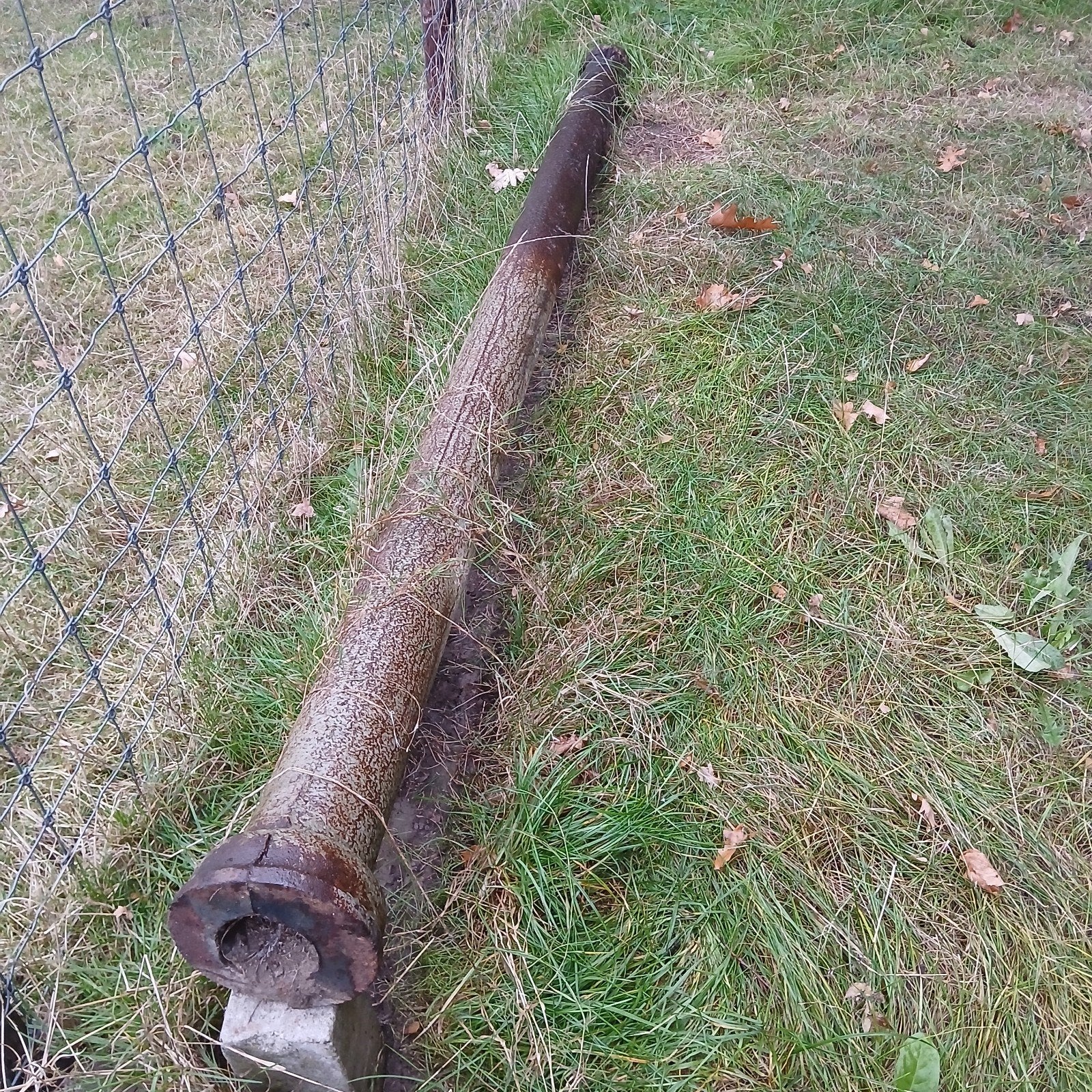 gietijzer paal, Ophalen of Verzenden, Gebruikt, 250 cm of meer, Palen