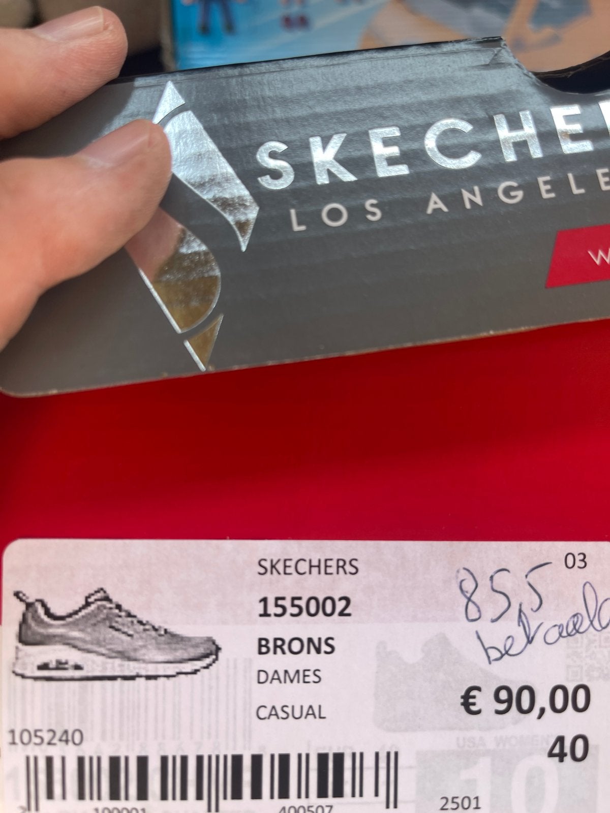 Skechers, Overige kleuren, Ophalen of Verzenden, Zo goed als nieuw, Sneakers