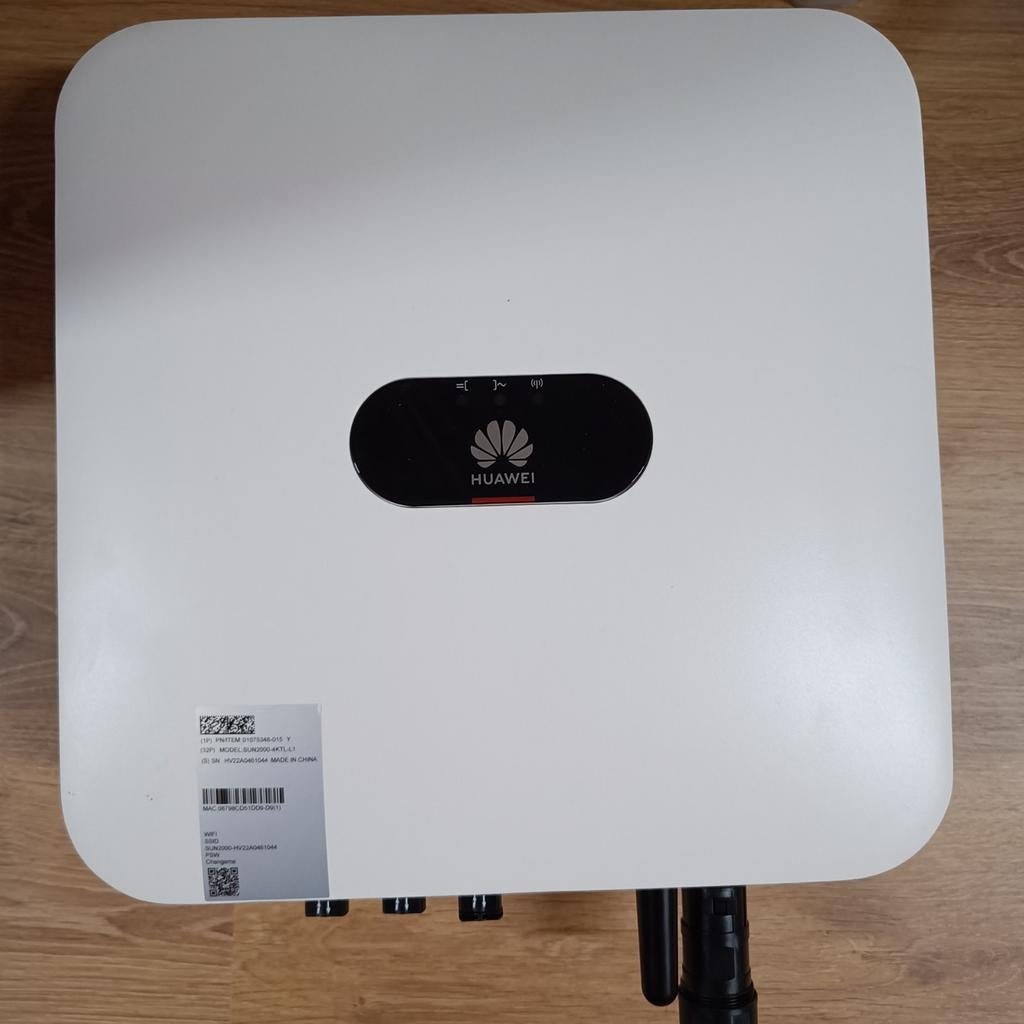Huawei omvormer SUN2000-4KTL-L1, Ophalen