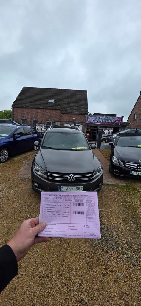 Vw tiguan 2.0tdi 2015 full PRET A IMMATRICULÉE  !!!, Auto's, Leder, Bedrijf, Tiguan, Panoramadak