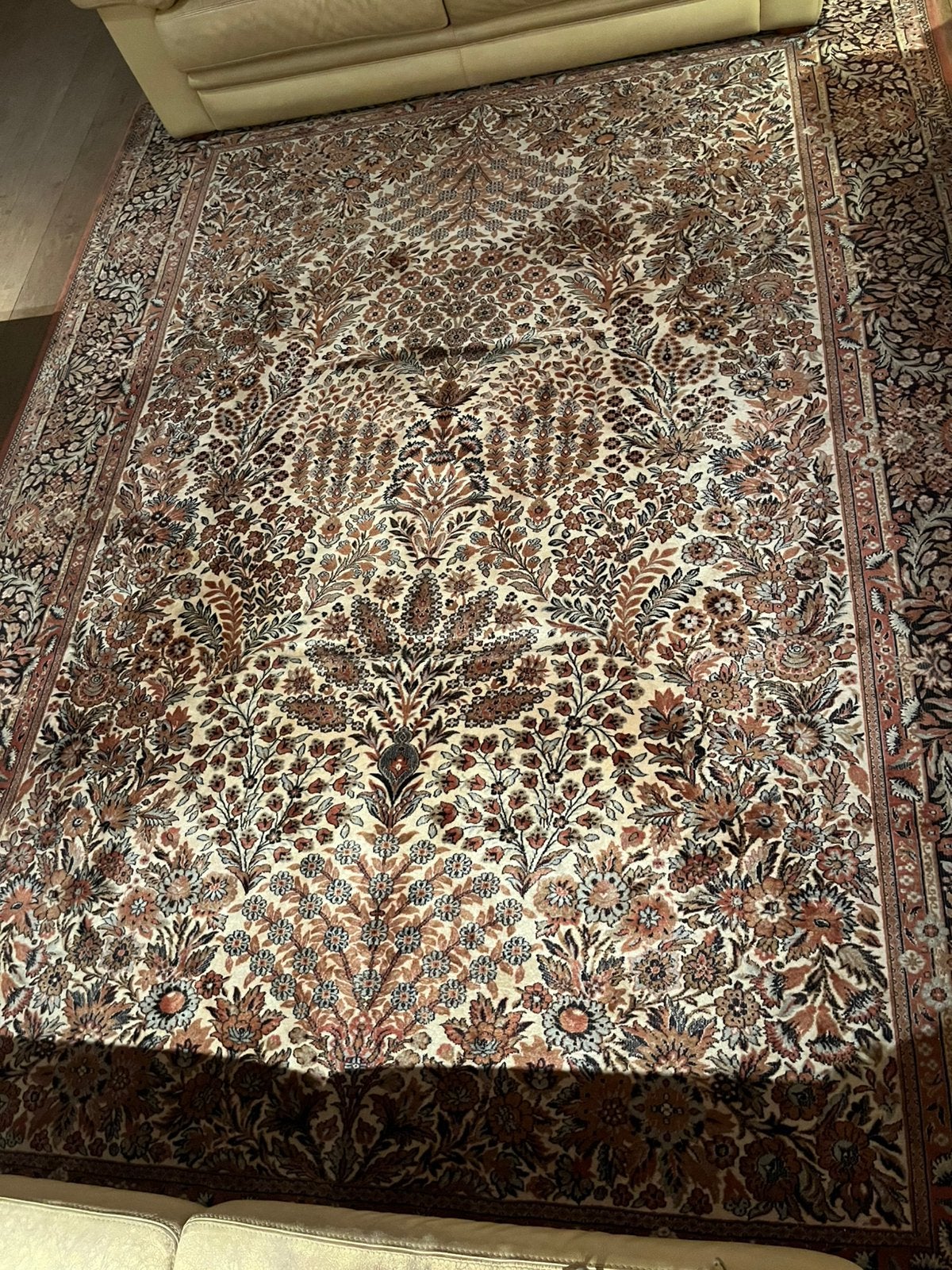Tapijt, Maison & Meubles, 200 cm ou plus, 200 cm ou plus, Brun, Enlèvement