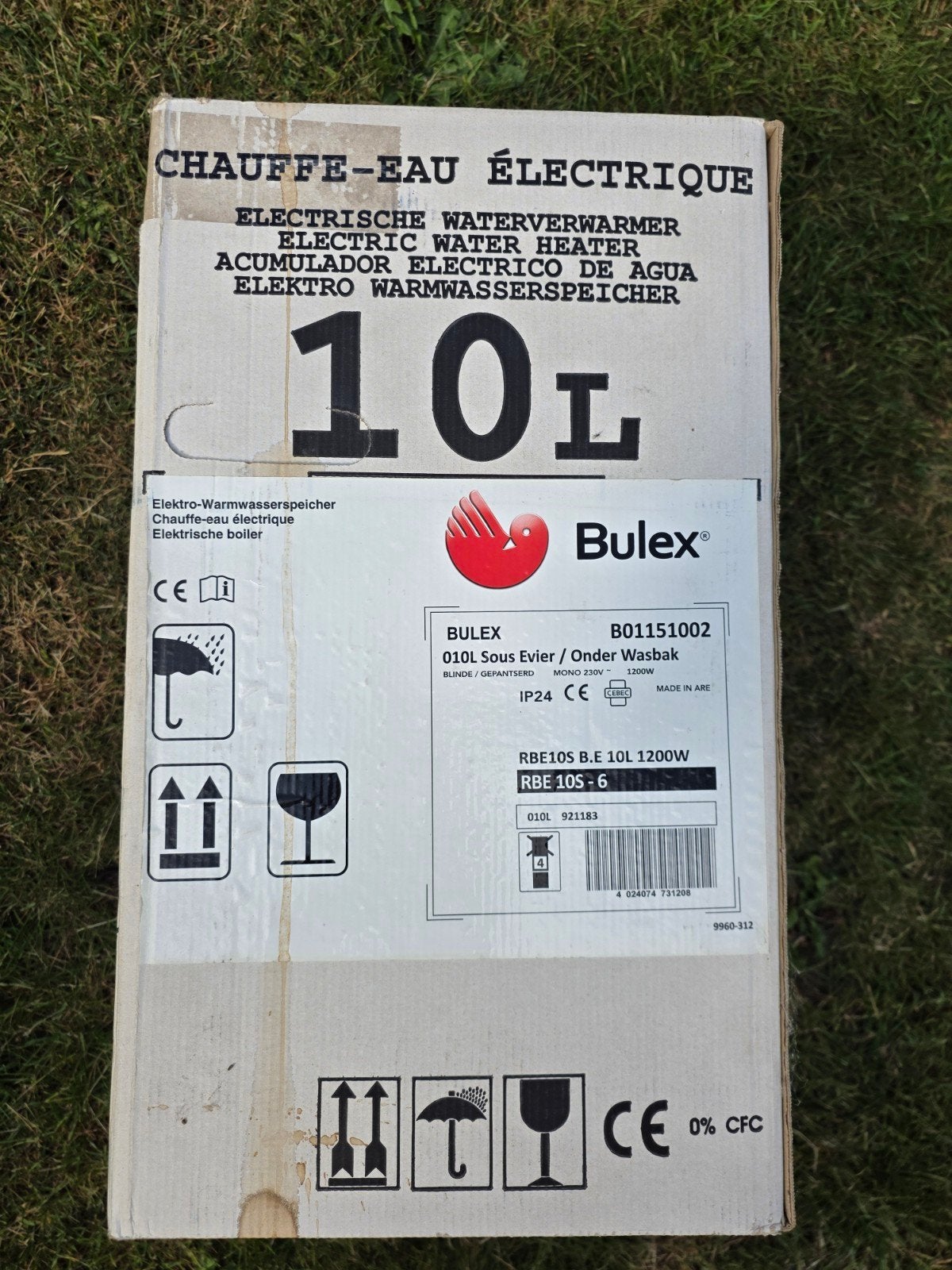 ​Nieuw in doos: Bulex RBE 10S Keukenboiler 10L (Onderbouw) –, Enlèvement ou Envoi, Boiler