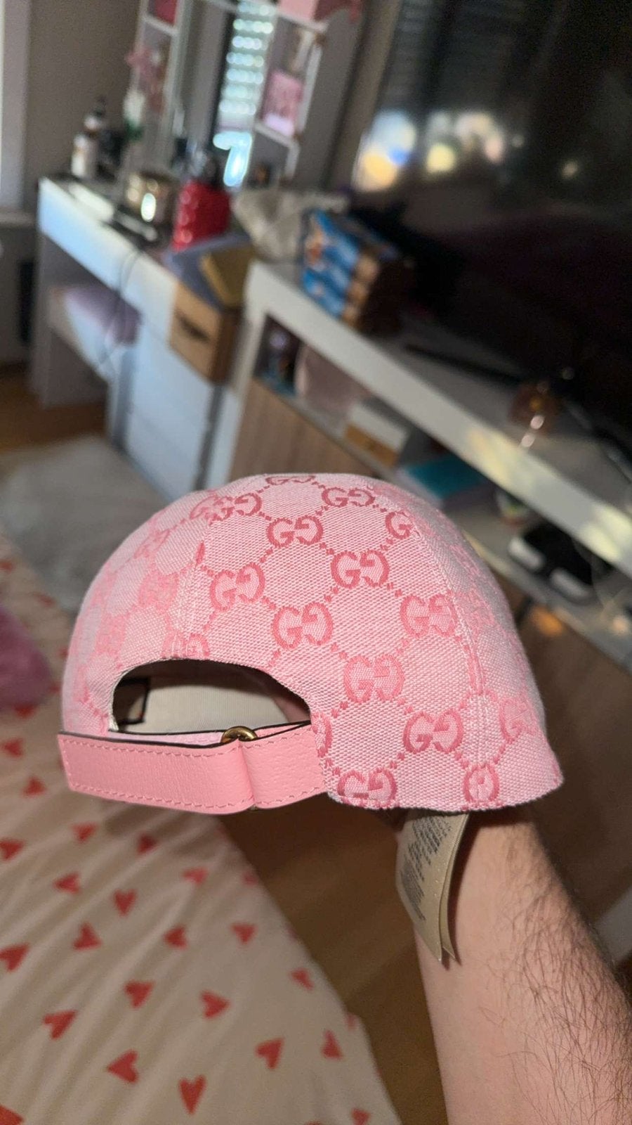 Gucci casquette xs, Vélos & Vélomoteurs, Enlèvement, Comme neuf, XS