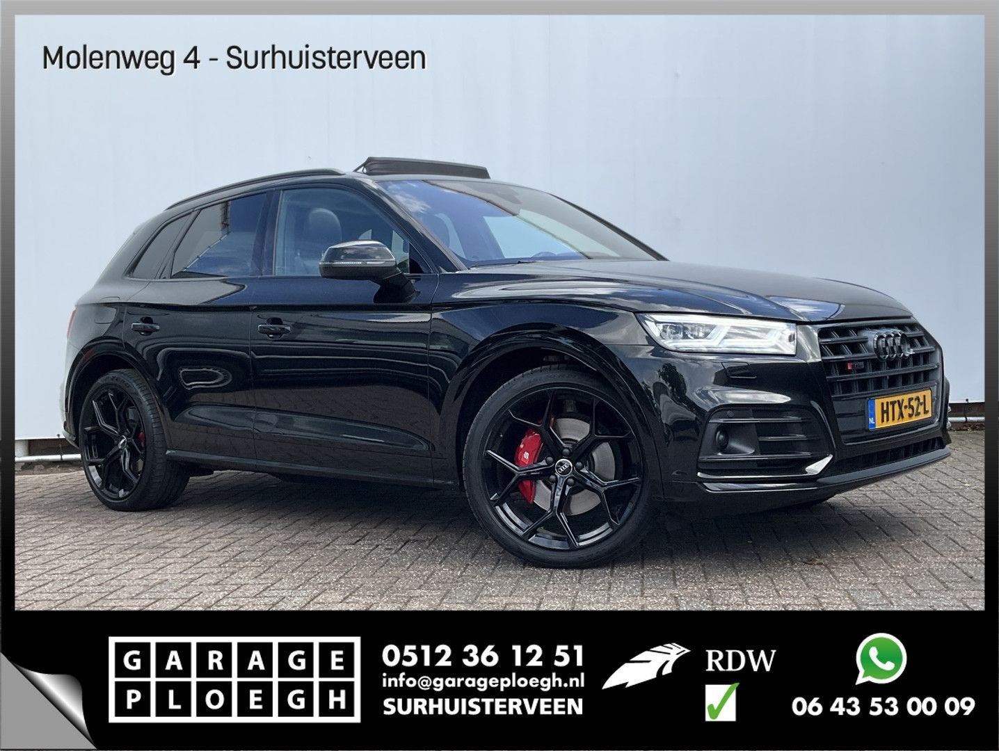 Audi SQ5 3.0 TFSI SQ5 Pro Line Plus Luchtver. B&O Pano.dak S, Autos, Achat, Entreprise, Automatique, 195 g/km